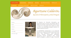 Desktop Screenshot of agurtzanecalderon.es