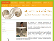 Tablet Screenshot of agurtzanecalderon.es